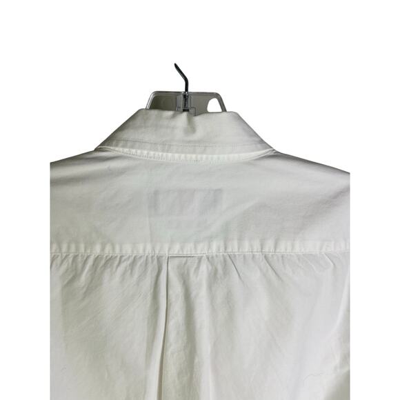 Vineyard Vines Whale Shirt Boy L/16 White Button Down Long Sleeve Classic Collar - Picture 7 of 10